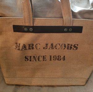 Marc Jacobs Burlap Tote